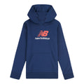 New Balance Boys' French Terry Stacked Logo Hoodie-1