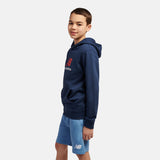 New Balance Boys' French Terry Stacked Logo Hoodie-3