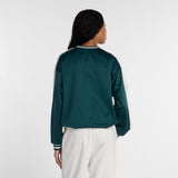 New Balance Women's Satin Woven Pullover-2