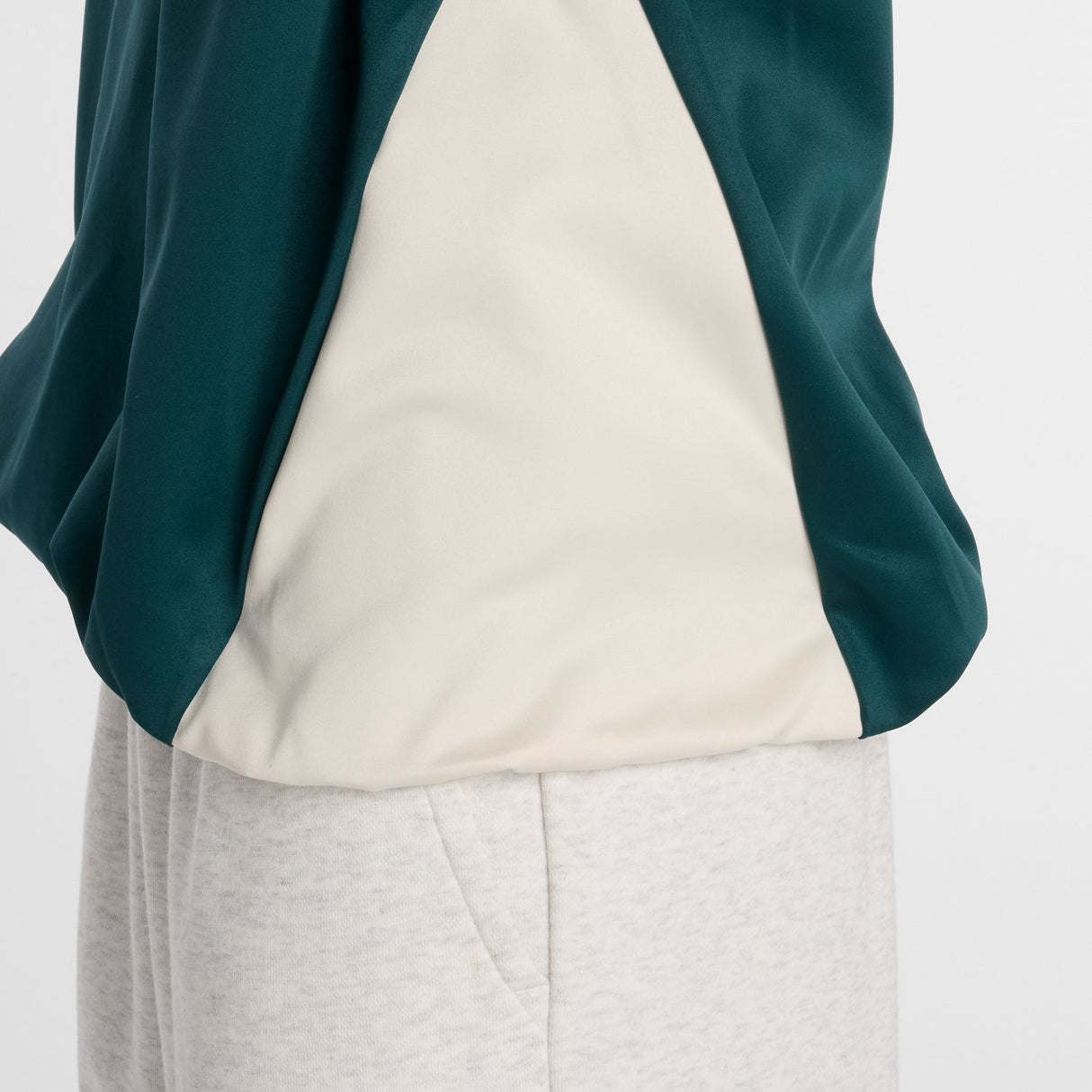 New Balance Women's Satin Woven Pullover-5