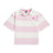 New Balance Girls' Striped Rugby Polo-1