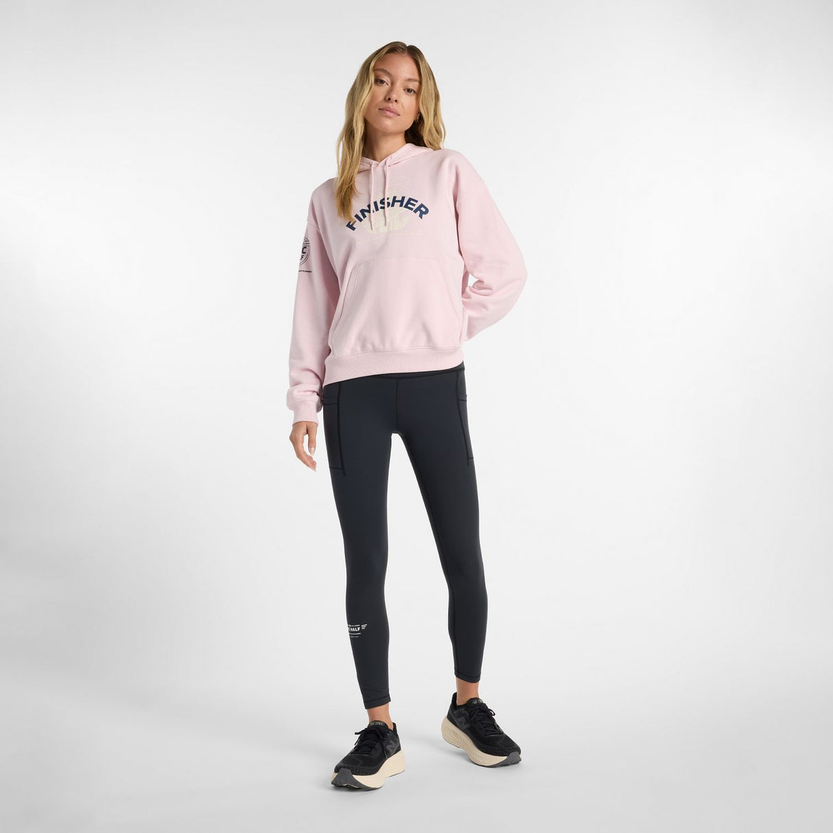 New Balance Women's United Airlines NYC Half NB Sleek Pocket Leggings-1
