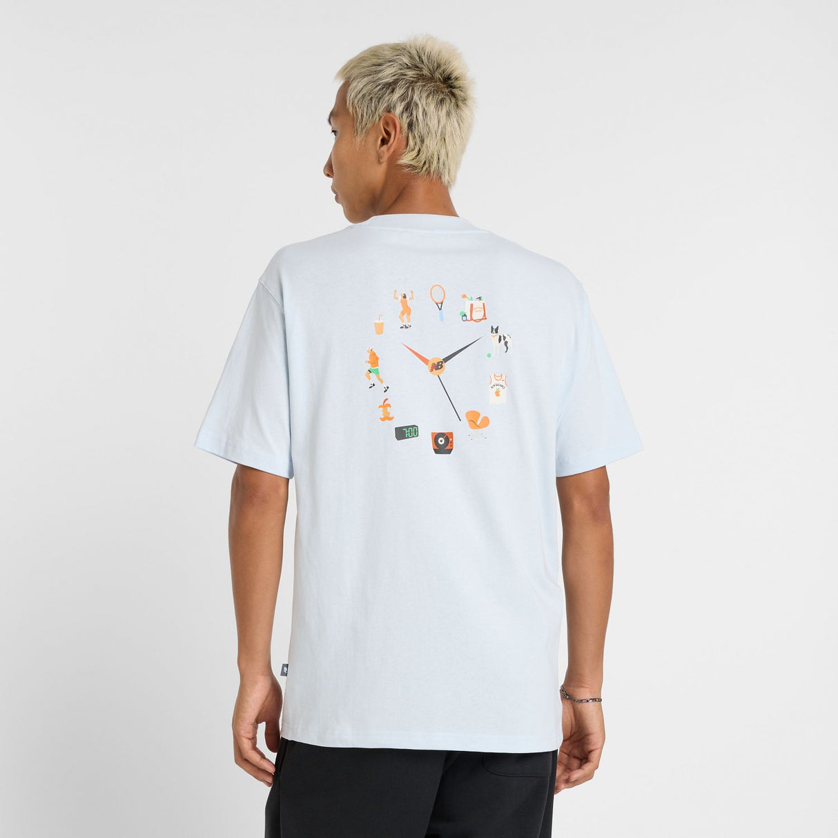 New Balance Men's Clock T-Shirt-2