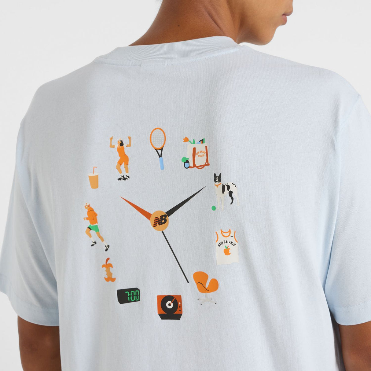 New Balance Men's Clock T-Shirt-4
