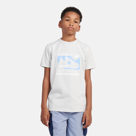 New Balance Boys' Sneaker Poster Graphic T-Shirt-1