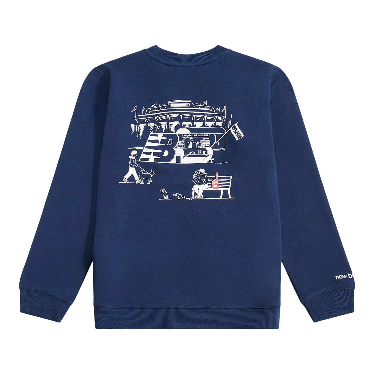 New Balance Boys' Stadium Concession Graphic French Terry Crew-2