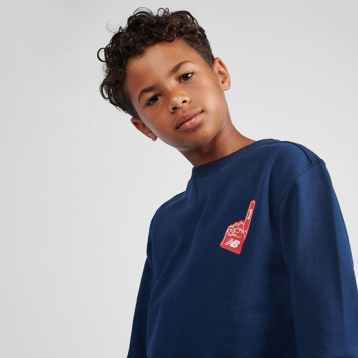 New Balance Boys' Stadium Concession Graphic French Terry Crew-11