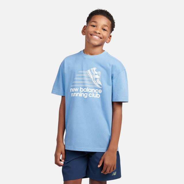New Balance Boys' Running Club T-Shirt-1
