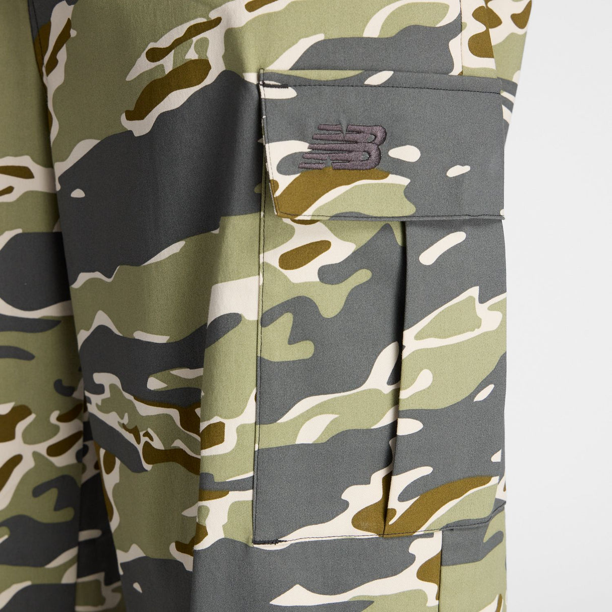 New Balance Men's Cotton Twill Printed Cargo Pants-4