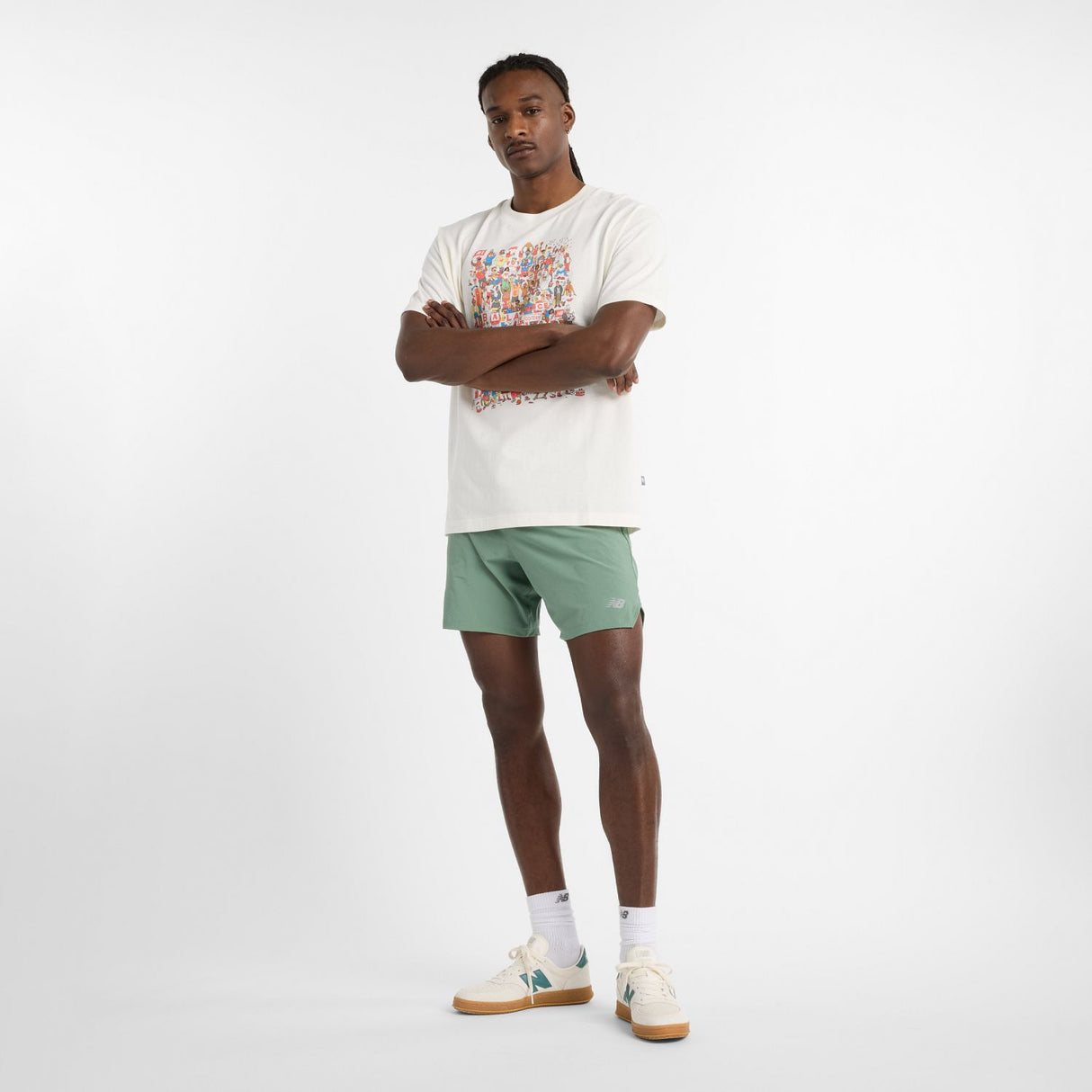 New Balance Men's Pep Rally T-Shirt-1