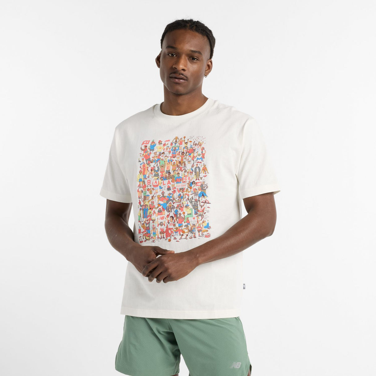 New Balance Men's Pep Rally T-Shirt-1
