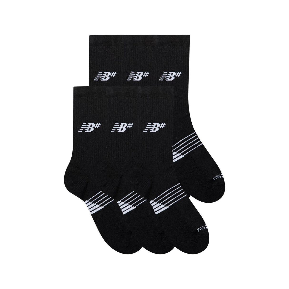 New Balance Active Numeric Crew 3 Pair-3