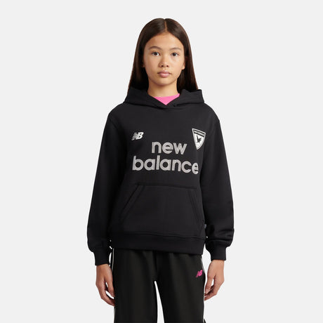 New Balance Girls' 1906 Football French Terry Hoodie-1
