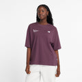New Balance Women's NYC Marathon Graphic Oversized Jersey T-Shirt-1