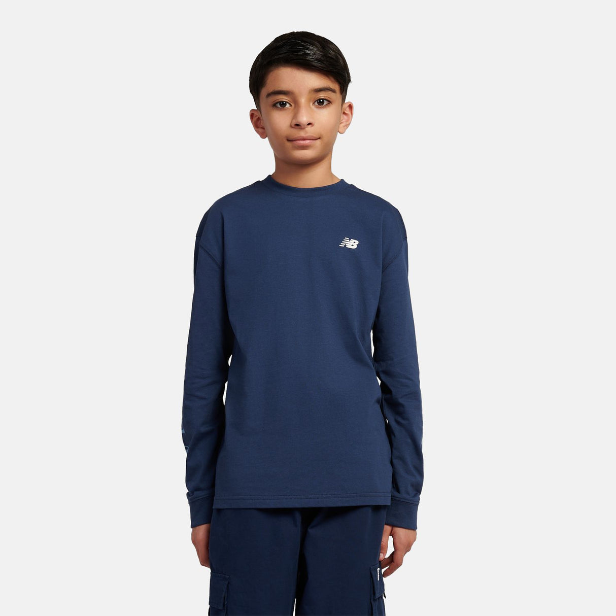 New Balance Boys' Athletics Inc Long Sleeve T-Shirt-5