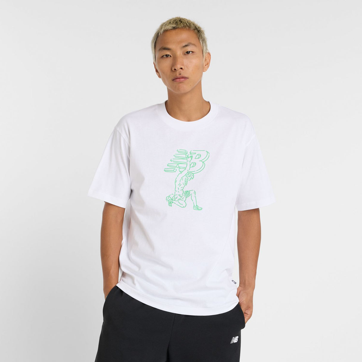 New Balance Men's Debut Statue T-Shirt-1