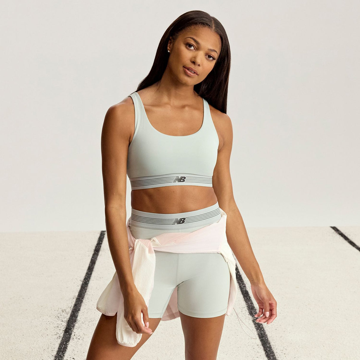 New Balance Women's Gabby Thomas Signature Collection AC Training Bra-8