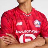 6/1 New Balance Men's Lille LOSC Home Elite Soccer Jersey-4