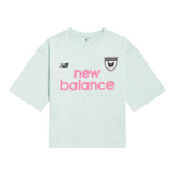 New Balance Girls' Soccer Badge Graphic T-Shirt-1