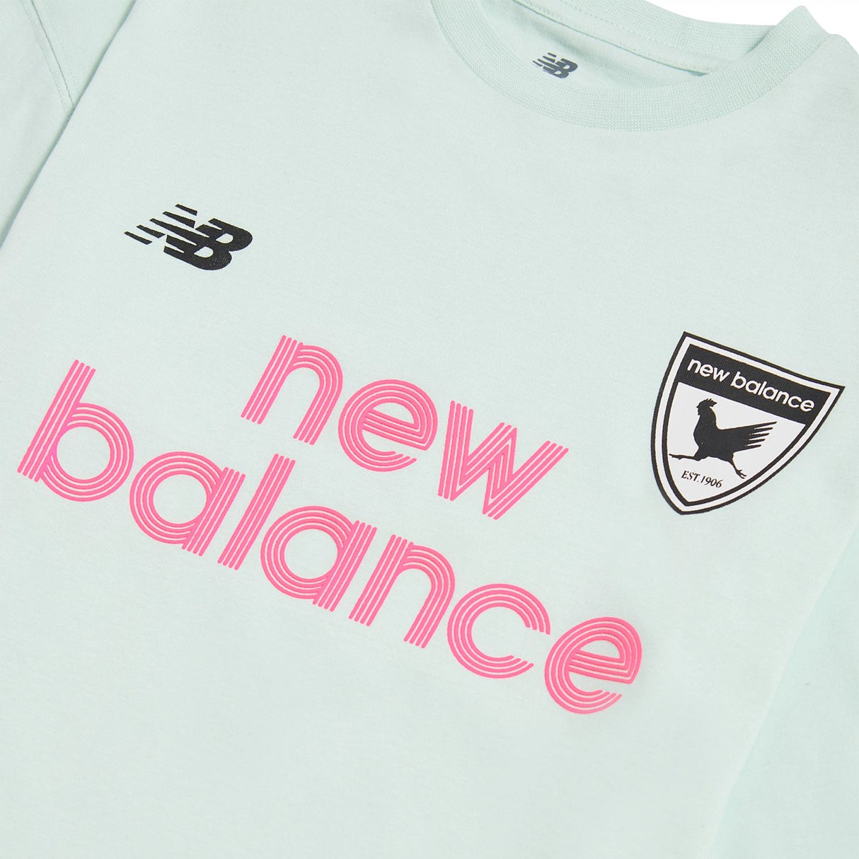 New Balance Girls' Soccer Badge Graphic T-Shirt-8