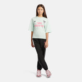New Balance Girls' Soccer Badge Graphic T-Shirt-6