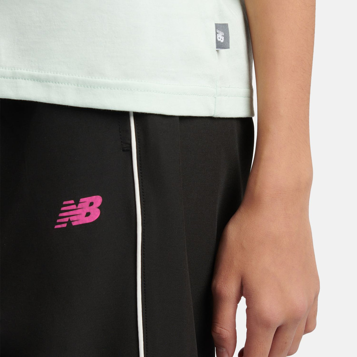 New Balance Girls' Soccer Badge Graphic T-Shirt-5