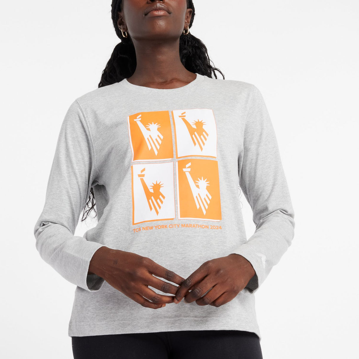 New Balance Women's NYC Marathon Graphic Long Sleeve-4