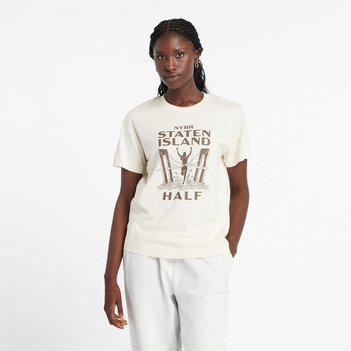 New Balance Women's NYRR Staten Island Half Graphic T-Shirt-1