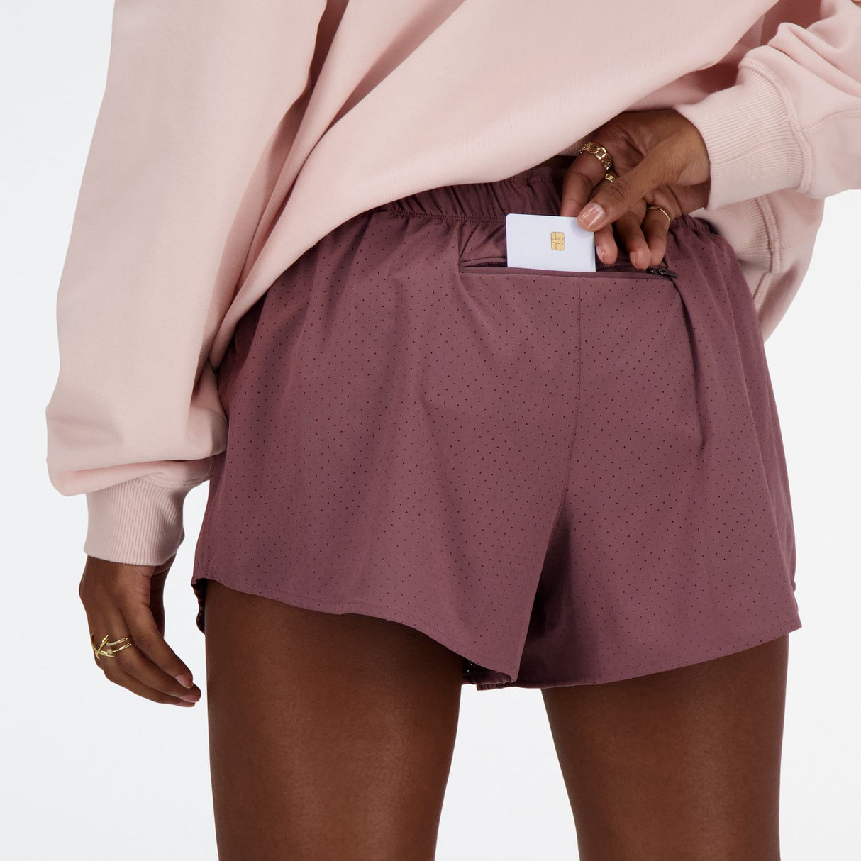 New Balance Women's Run For Life Crew RC Shorts 3-7