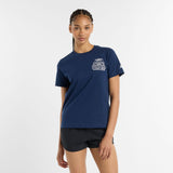 New Balance Women's RBC Brooklyn Half Graphic T-Shirt-3