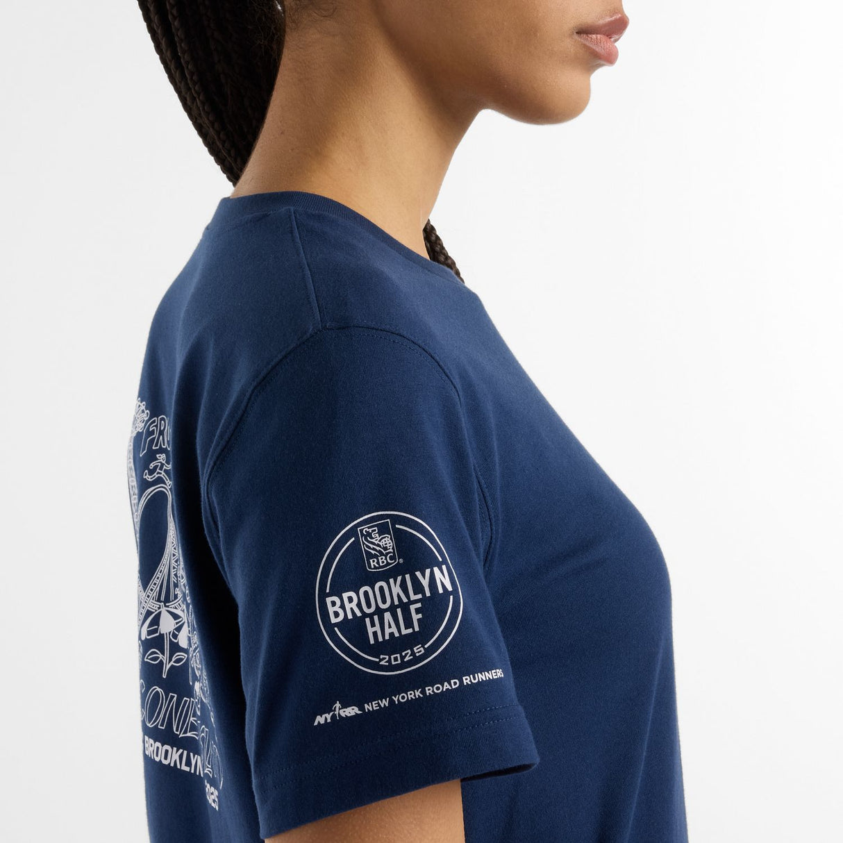 New Balance Women's RBC Brooklyn Half Graphic T-Shirt-8