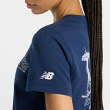 New Balance Women's RBC Brooklyn Half Graphic T-Shirt-9