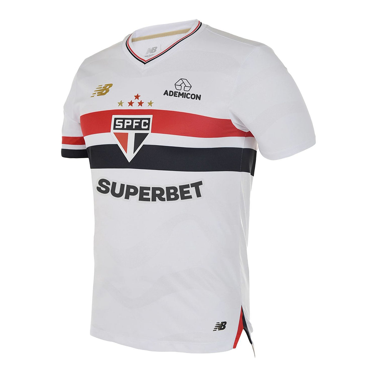 New Balance Men's SPFC Home Short Sleeve Soccer Jersey-3