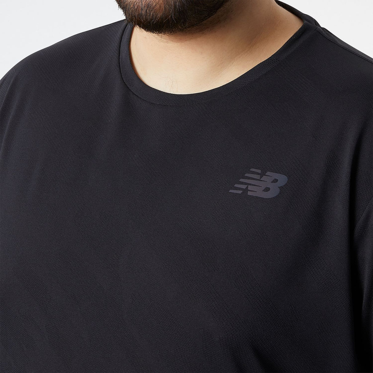 New Balance Men's Q Speed Jacquard Short Sleeve-4
