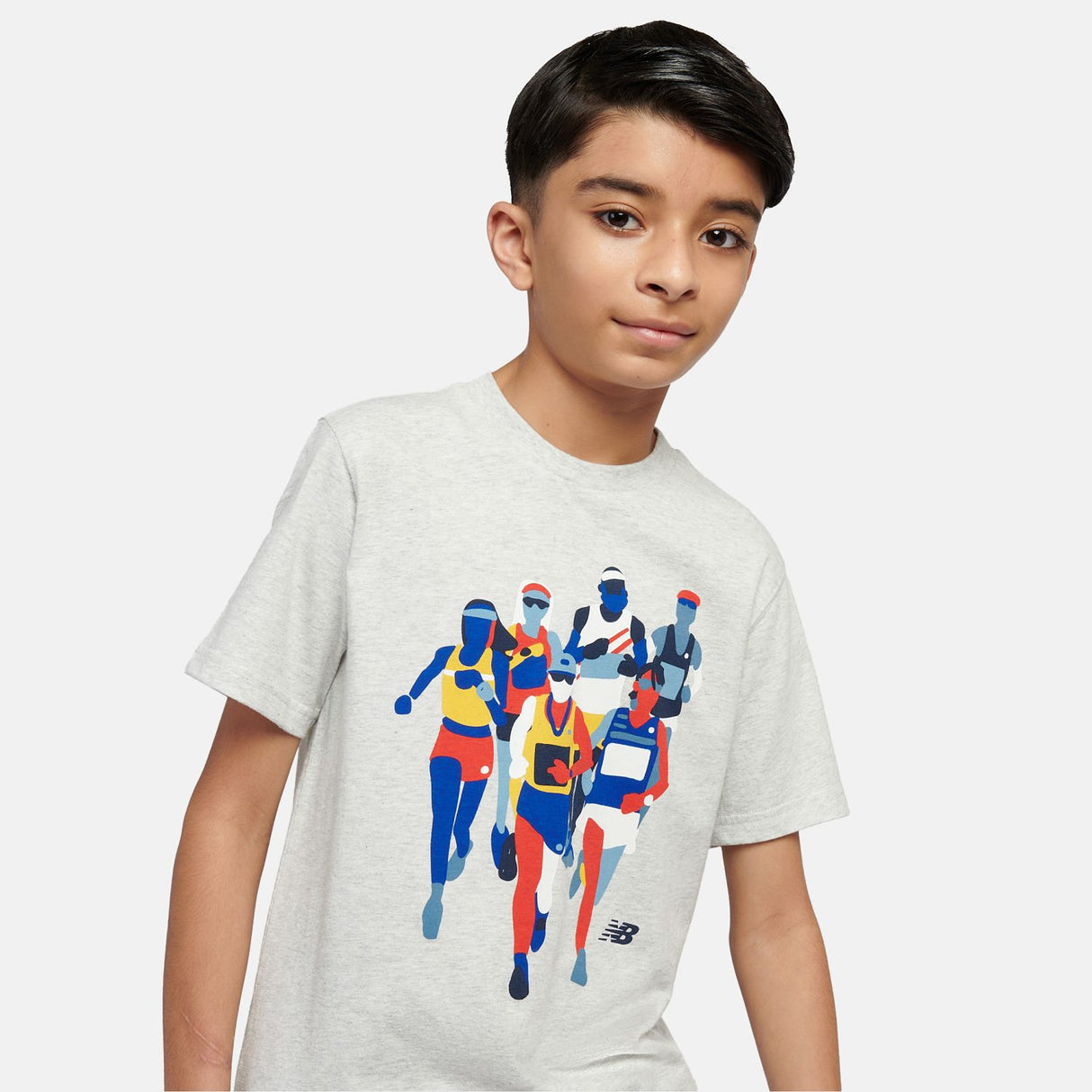 New Balance Boys' The System That Runs Graphic T-Shirt-8