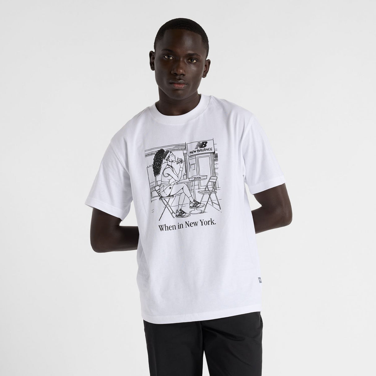 New Balance Men's Coco Gauff New York Slice T-Shirt-3