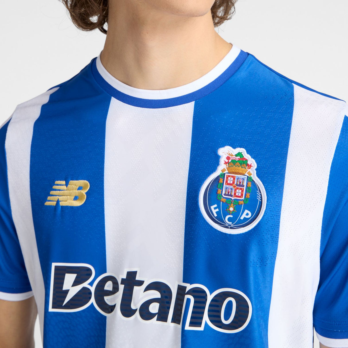 New Balance Men's FC Porto Home Elite Soccer Jersey-5