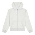 New Balance Girls' French Terry Small Logo Zip Hoodie-1