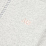 New Balance Girls' French Terry Small Logo Zip Hoodie-3