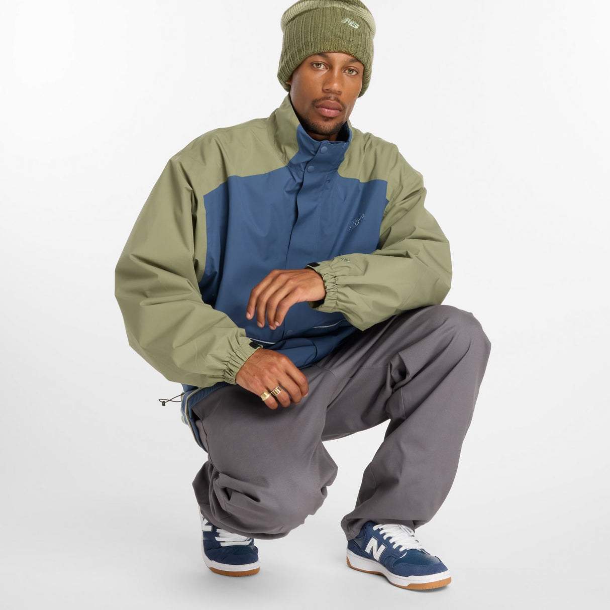 New Balance Men's Numeric Waterproof Jacket-11