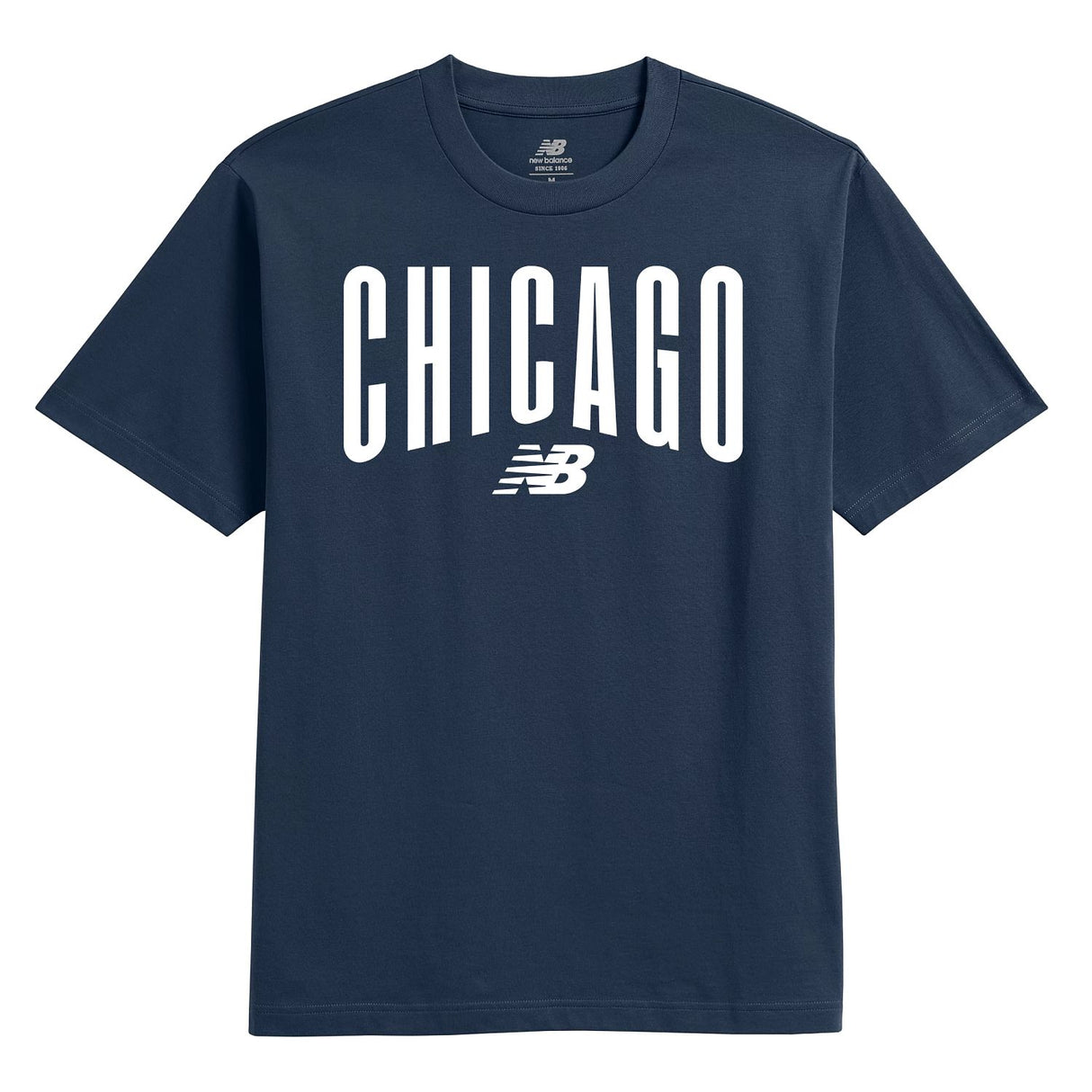 New Balance Men's Chicago City Font T-Shirt-1