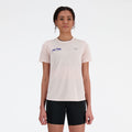 New Balance Women's Run For Life Crew Athletics T-Shirt-1