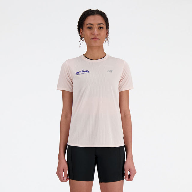 New Balance Women's Run For Life Crew Athletics T-Shirt-1