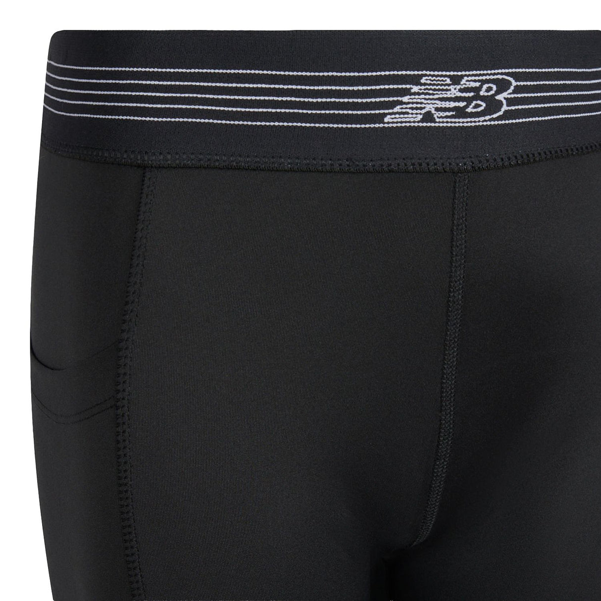 New Balance Girls' Harmony Performance Pocket Cycle Shorts-4