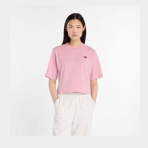 New Balance Women's Linear Heritage Relaxed T-Shirt-1