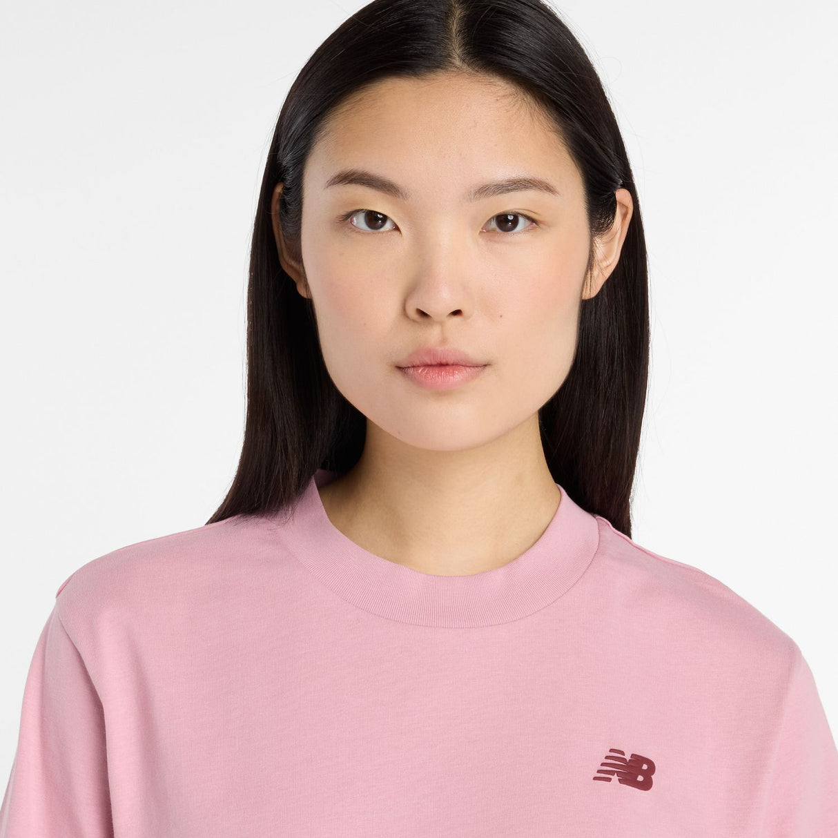 New Balance Women's Linear Heritage Relaxed T-Shirt-4