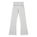 New Balance Girls' Roll Down Flare Leggings-1