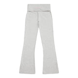 New Balance Girls' Roll Down Flare Leggings-8