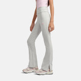New Balance Girls' Roll Down Flare Leggings-3