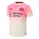 New Balance Men's Bayer 04 Away Short Sleeve Soccer Jersey-1